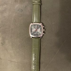 Army green Aldo vintage watch